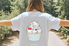 Pastel Cupcake Clipart Bundle - CraftNest - Digital Crafting and Art