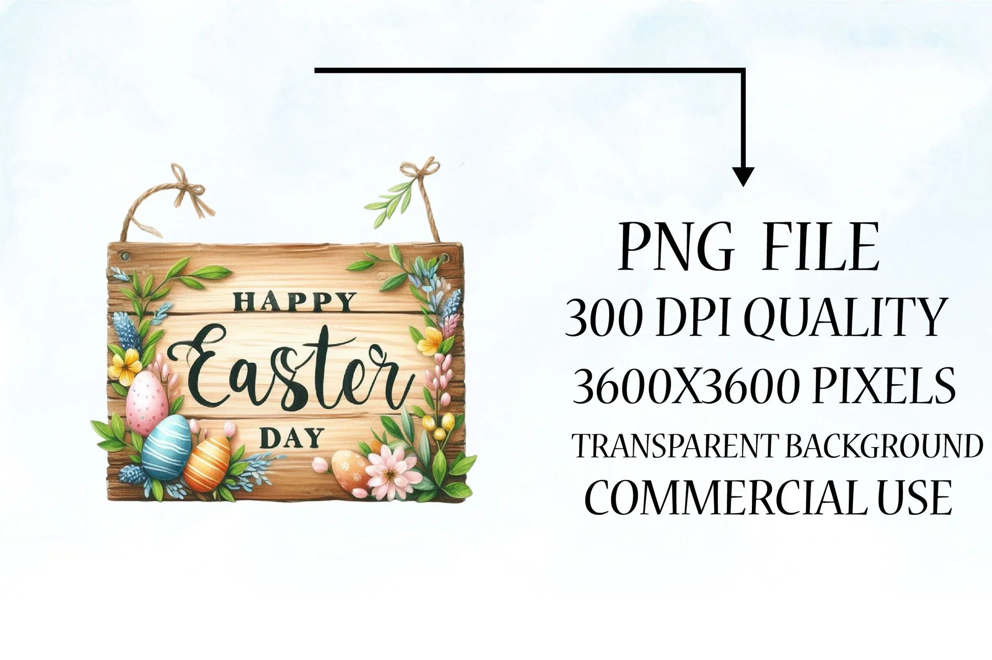 Happy Easter Board Clipart Bundle - CraftNest - Digital Crafting and Art
