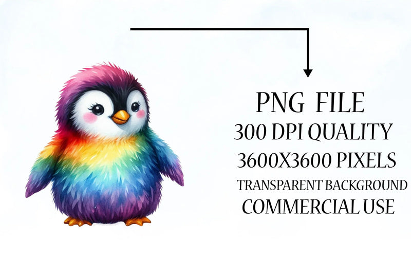 Rainbow Animals Clipart Bundle 19 - CraftNest - Digital Crafting and Art