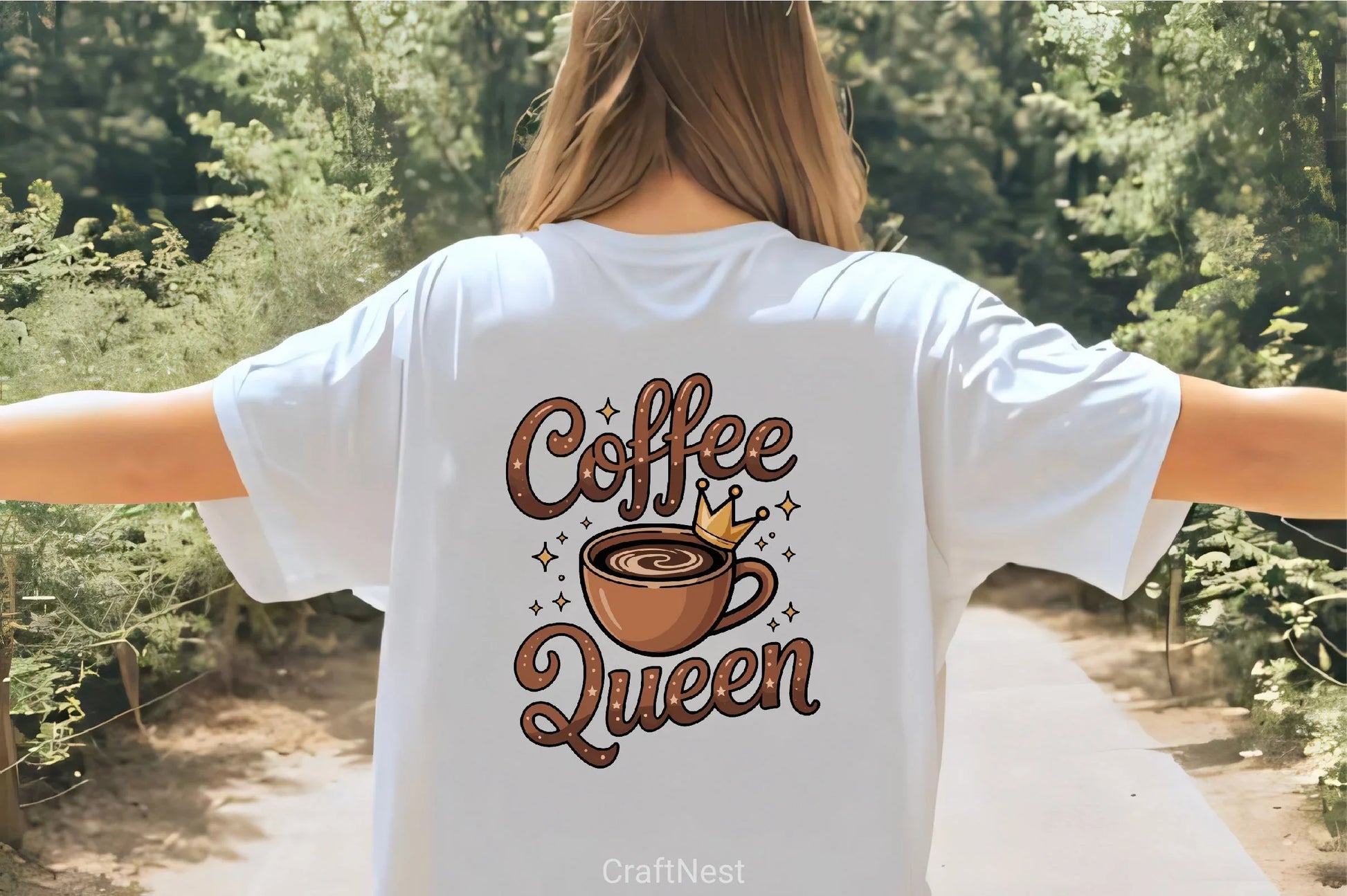 Coffee Queen Crown Mug Clipart Bundle - CraftNest - Digital Crafting and Art
