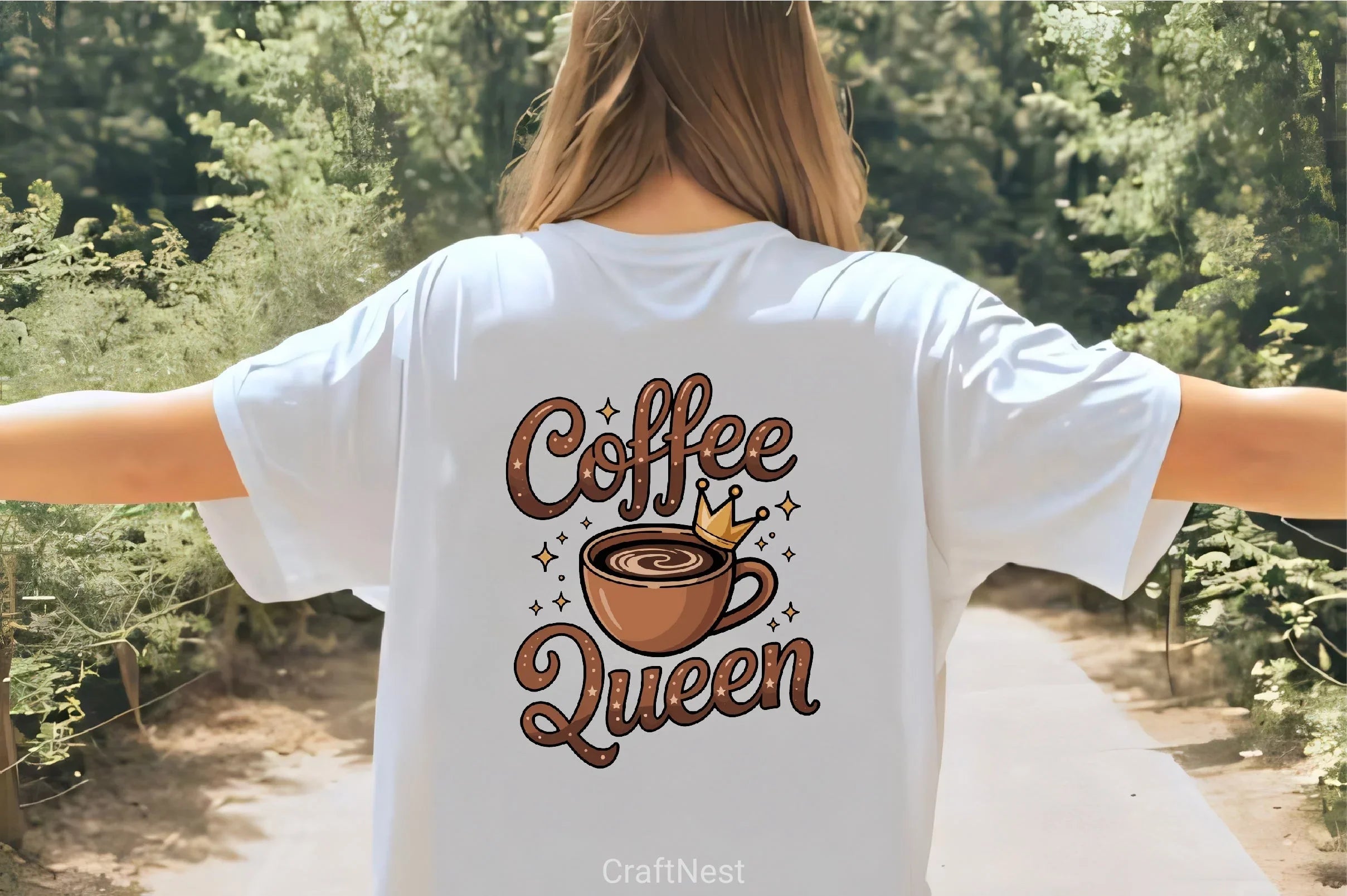 Coffee Queen Crown Mug Clipart Bundle - CraftNest - Digital Crafting and Art