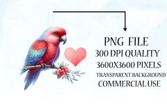 Bird Valentines Day Clipart Bundle 29 - CraftNest - Digital Crafting and Art