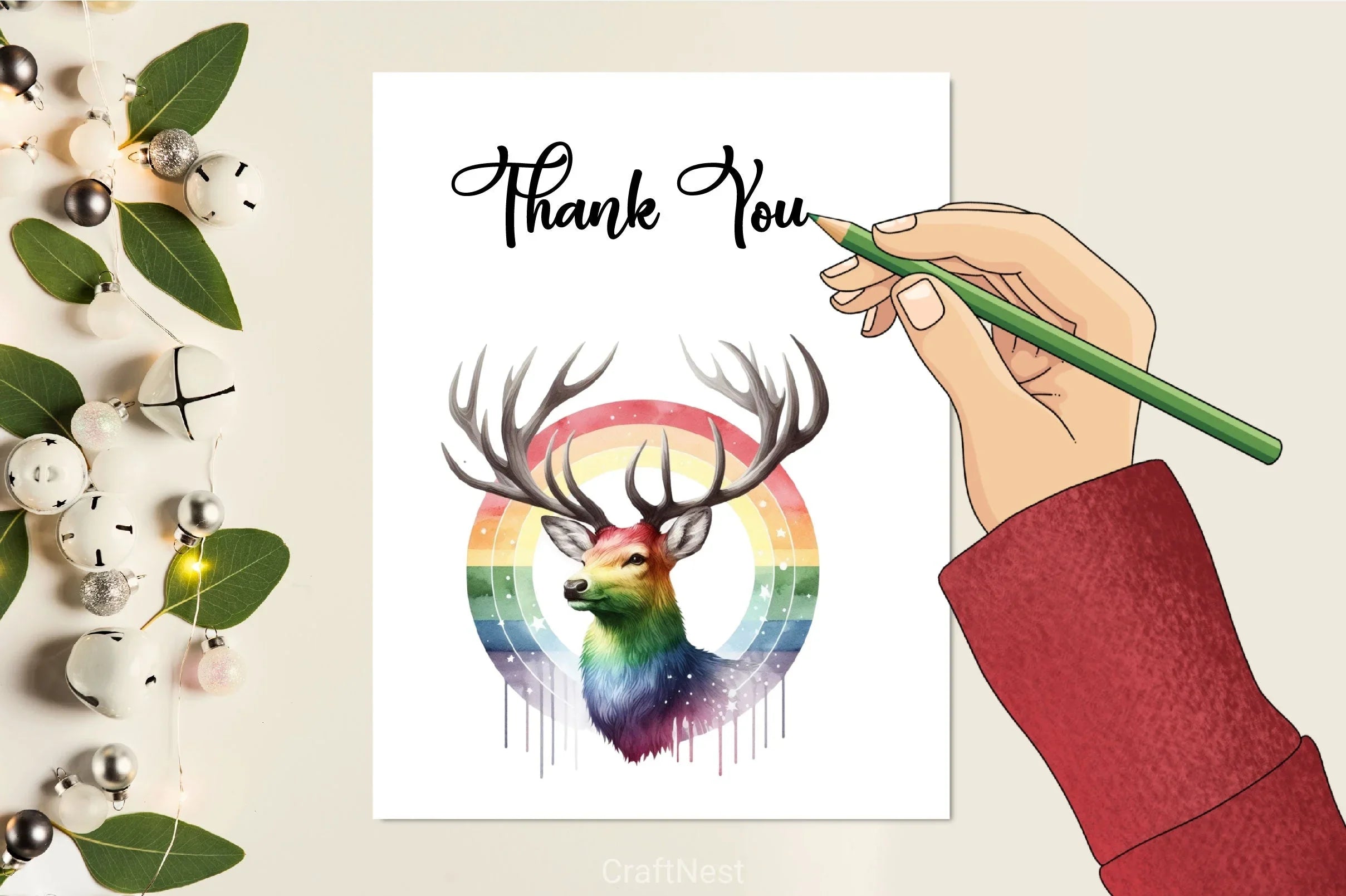 Rainbow Animals Clipart Collection - CraftNest - Digital Crafting and Art
