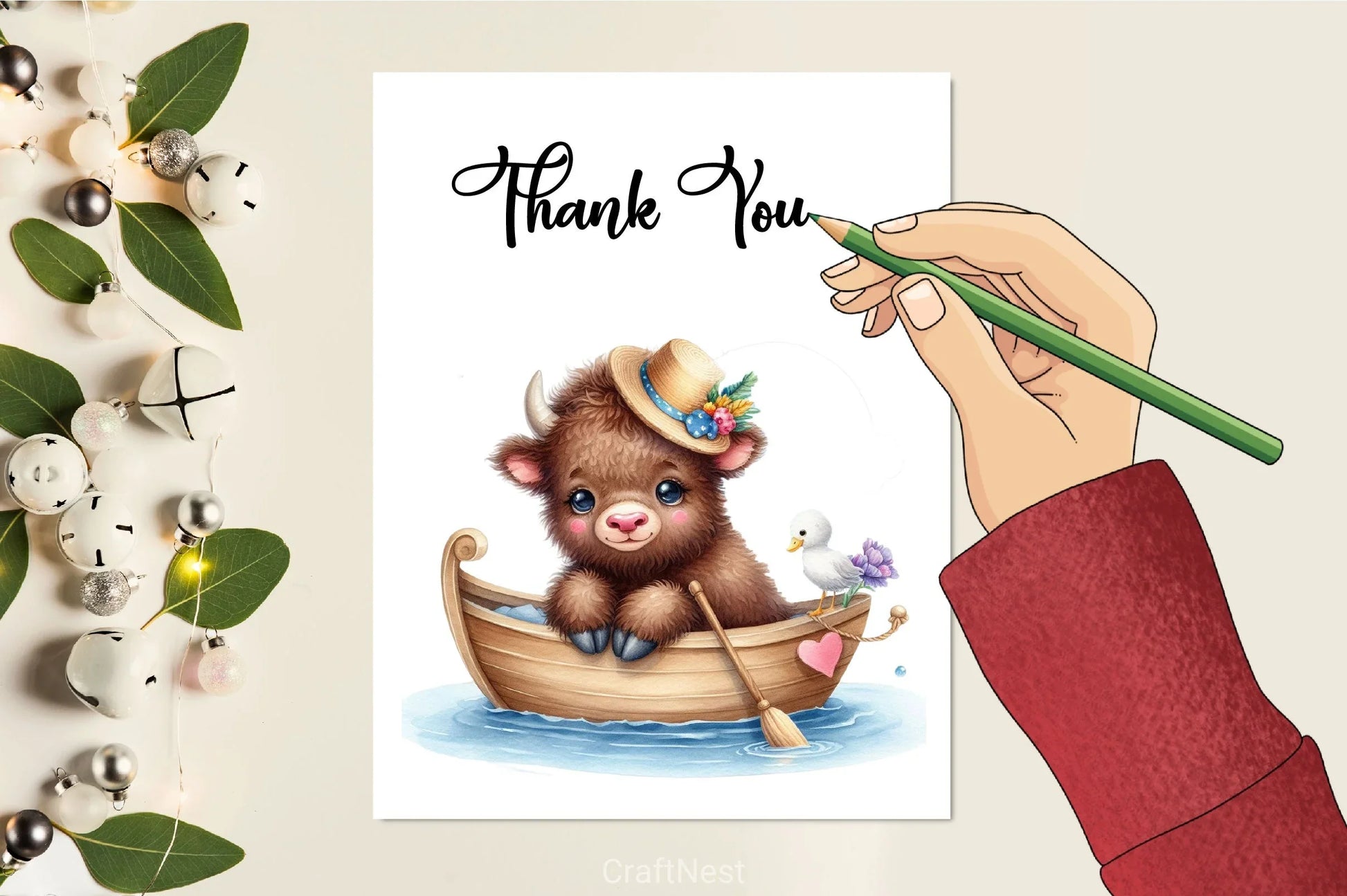 Cute Baby Animals Boat Clipart Bundle 14 - CraftNest - Digital Crafting and Art