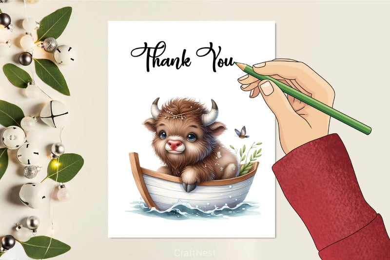 Cute Baby Animals Boat Clipart Bundle 5 - CraftNest - Digital Crafting and Art