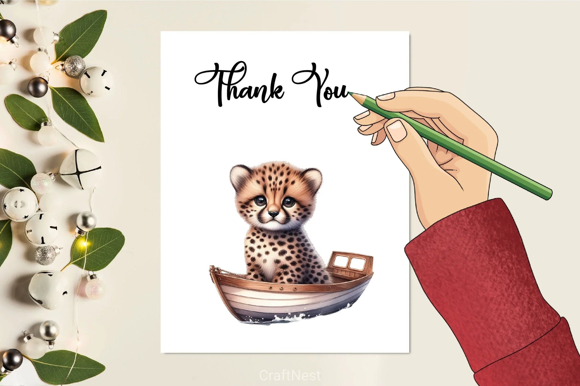 Cute Baby Animals Boat Clipart Bundle 23 - CraftNest - Digital Crafting and Art