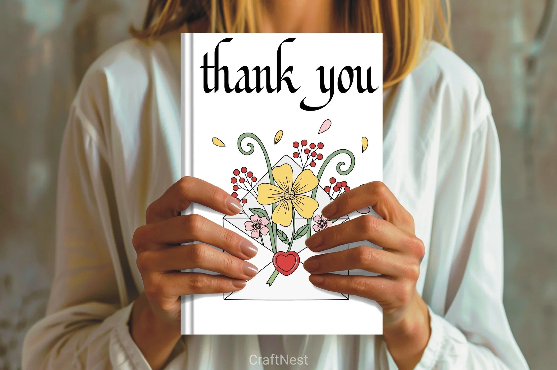 Floral Envelope Love Letter Clipart Bundle - CraftNest - Digital Crafting and Art