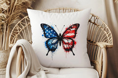 American Flag Butterfly Clipart Bundle - CraftNest - Digital Crafting and Art