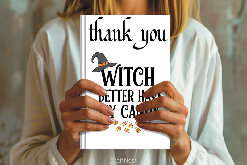 Witch Candy Quote Clipart Bundle - CraftNest - Digital Crafting and Art
