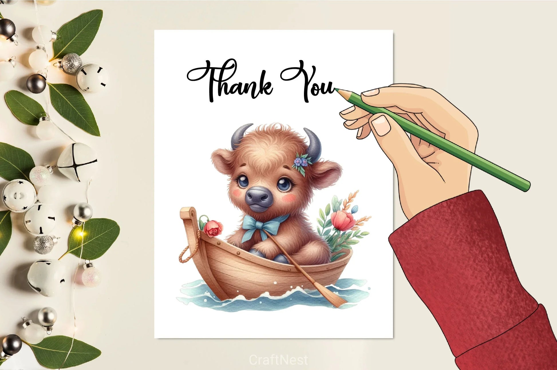 Cute Baby Animals Boat Clipart Bundle 3 - CraftNest - Digital Crafting and Art