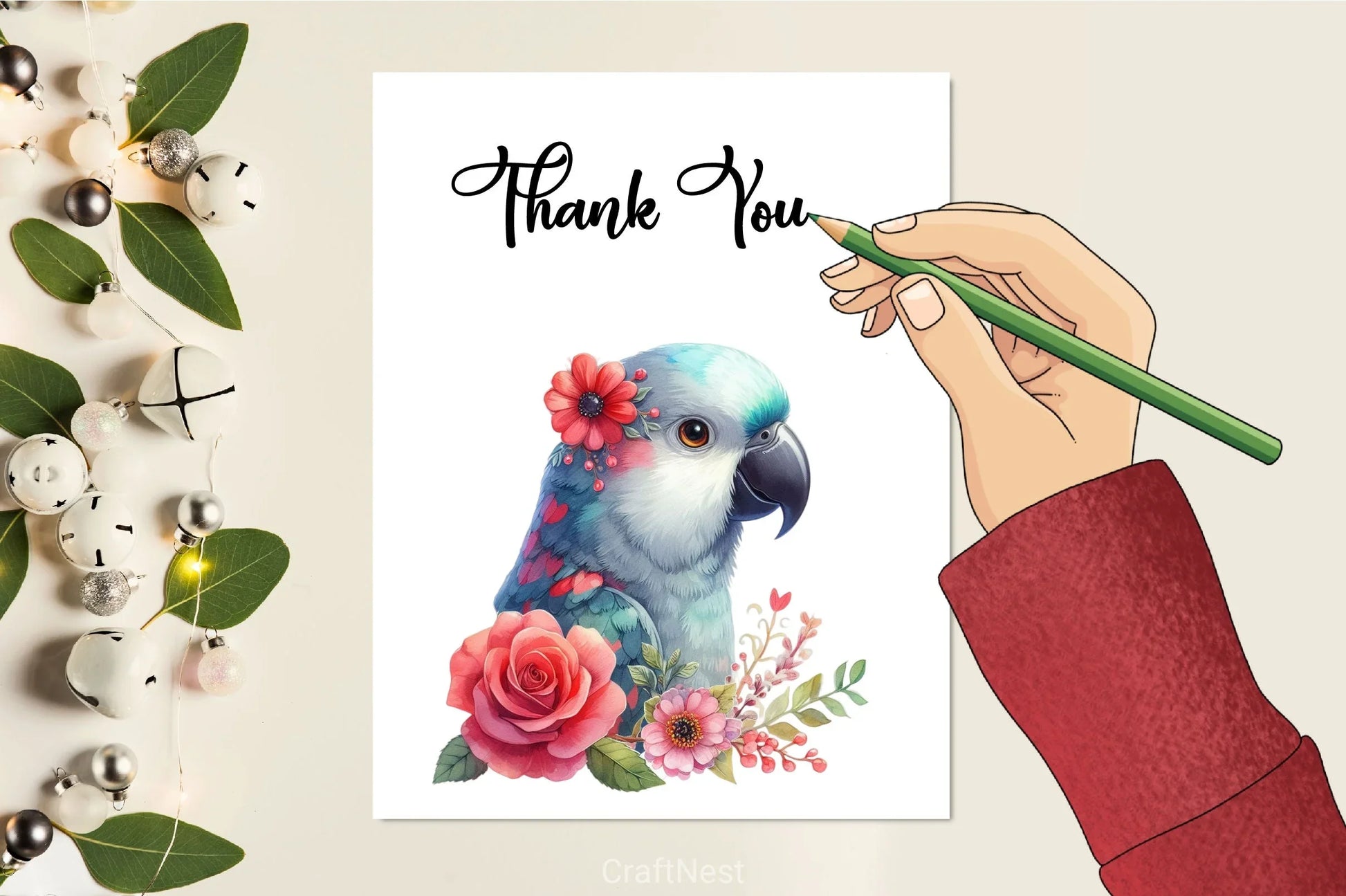 Bird Valentines Clipart Bundle 6 - CraftNest - Digital Crafting and Art