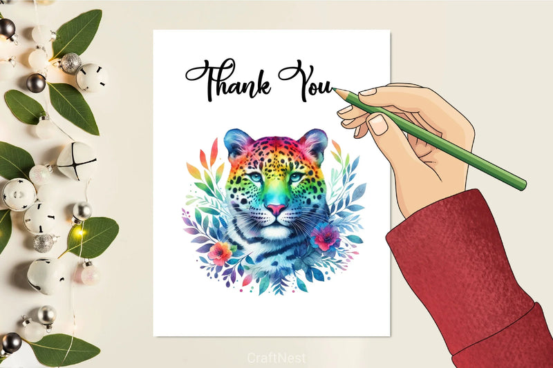 Rainbow Animals Clipart Bundle 12 - CraftNest - Digital Crafting and Art