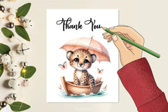 Cute Baby Animals Boat Clipart Bundle 25 - CraftNest - Digital Crafting and Art