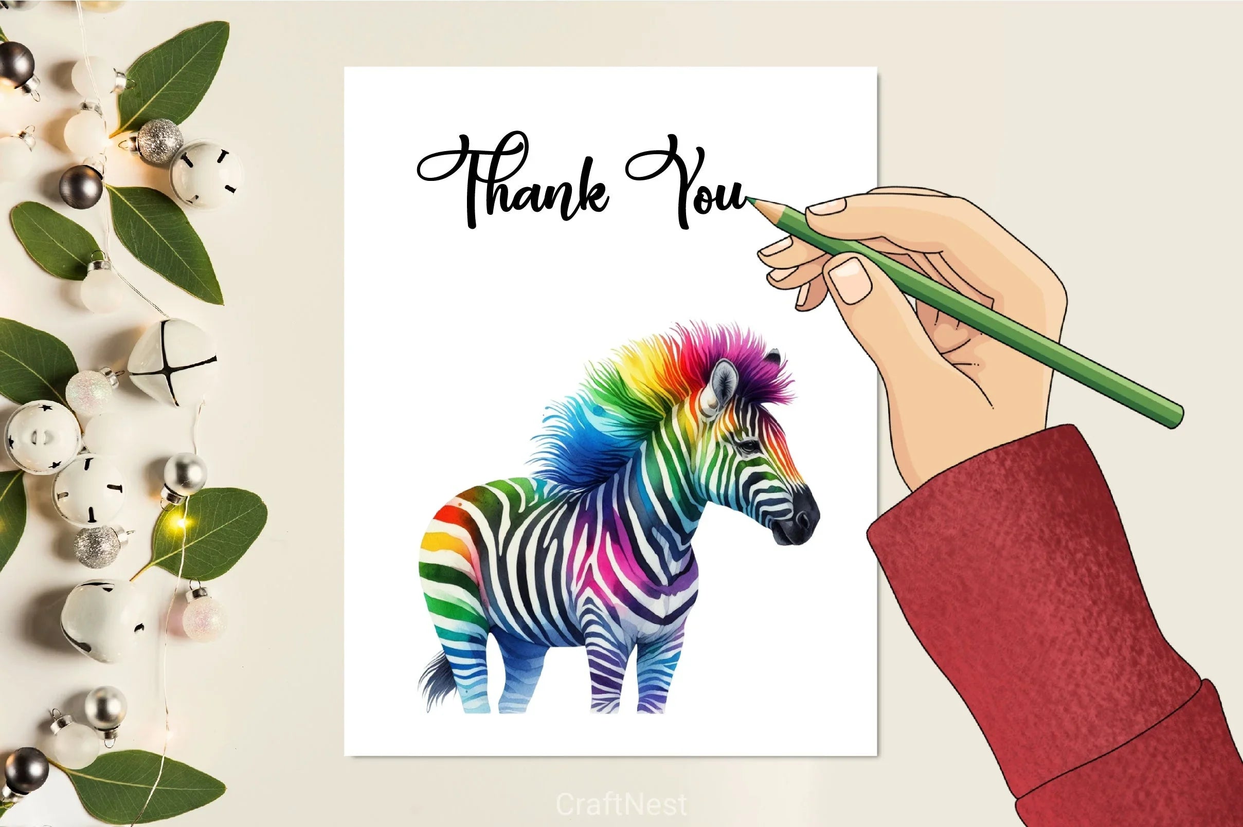 Rainbow Animals Clipart Bundle 9 - CraftNest - Digital Crafting and Art