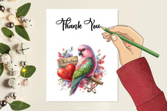 Bird Valentines Clipart Bundle 5 - CraftNest - Digital Crafting and Art