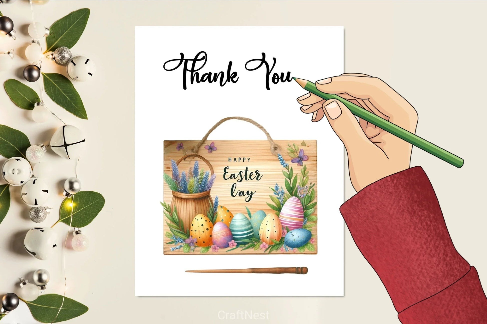 Happy Easter Clipart Bundle 17 - CraftNest - Digital Crafting and Art