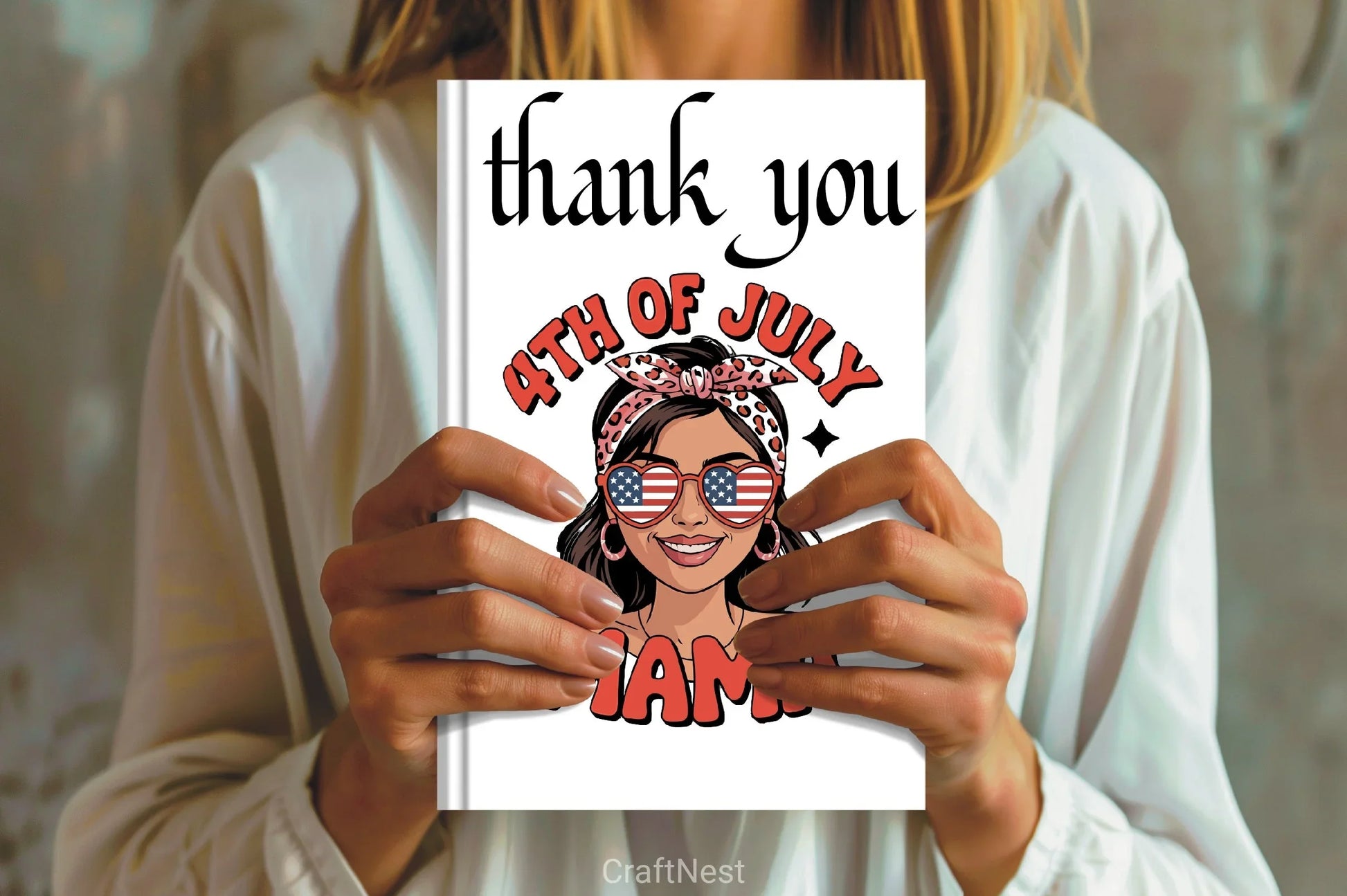 Fourth of July Patriotic Woman Clipart Bundle 2 - CraftNest - Digital Crafting and Art