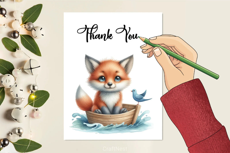 Cute Baby Animals Boat Clipart Bundle 1 - CraftNest - Digital Crafting and Art