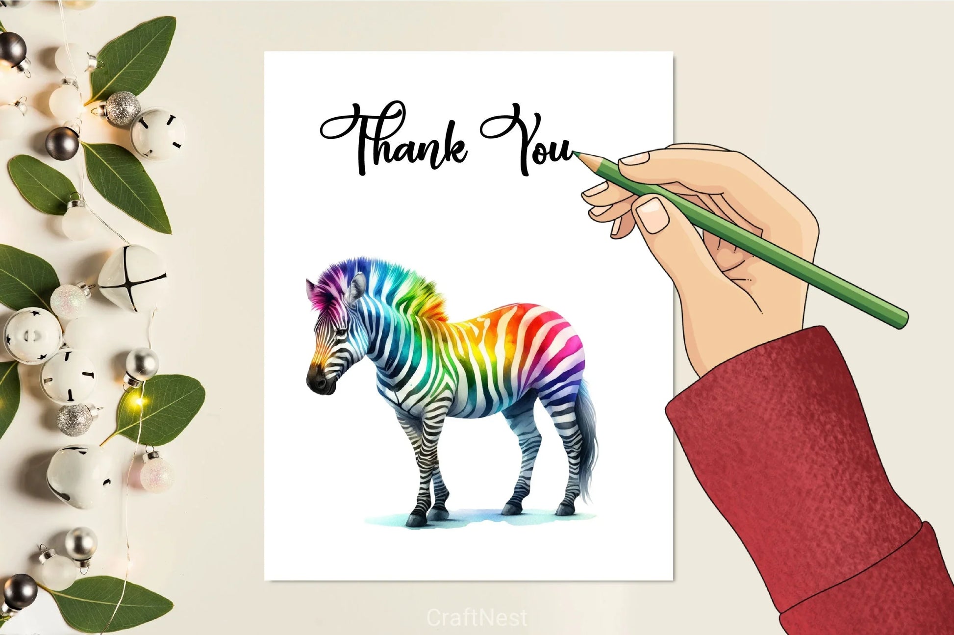 Rainbow Animals Clipart Set 5 - CraftNest - Digital Crafting and Art