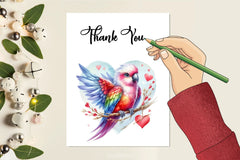 Bird Valentines Clipart Bundle 2 - CraftNest - Digital Crafting and Art