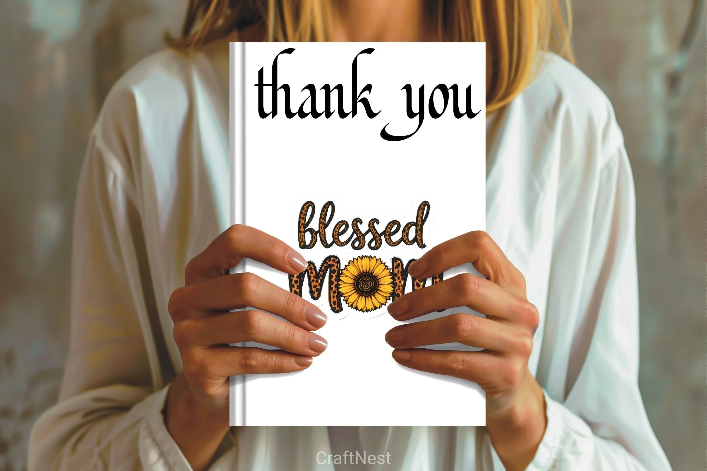 Blessed Mom Sunflower Leopard Clipart Bundle - CraftNest - Digital Crafting and Art