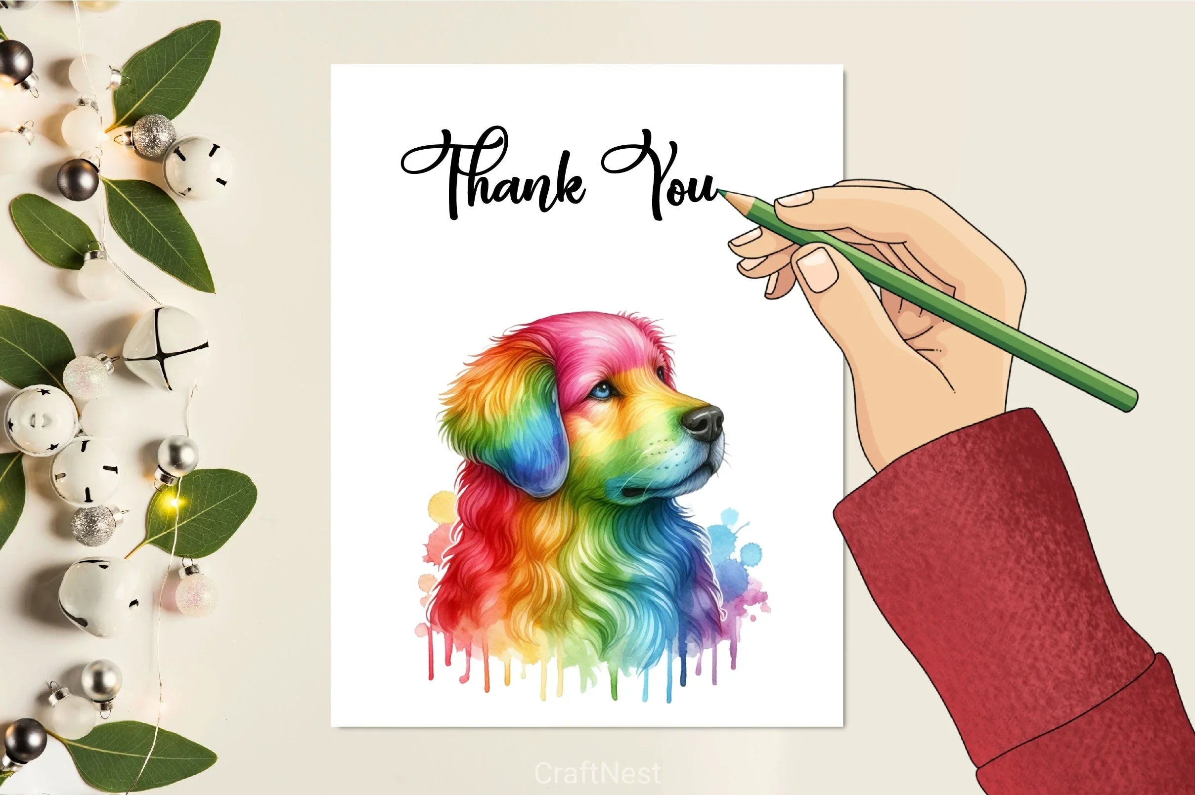 Rainbow Animals Clipart Set 3 - CraftNest - Digital Crafting and Art