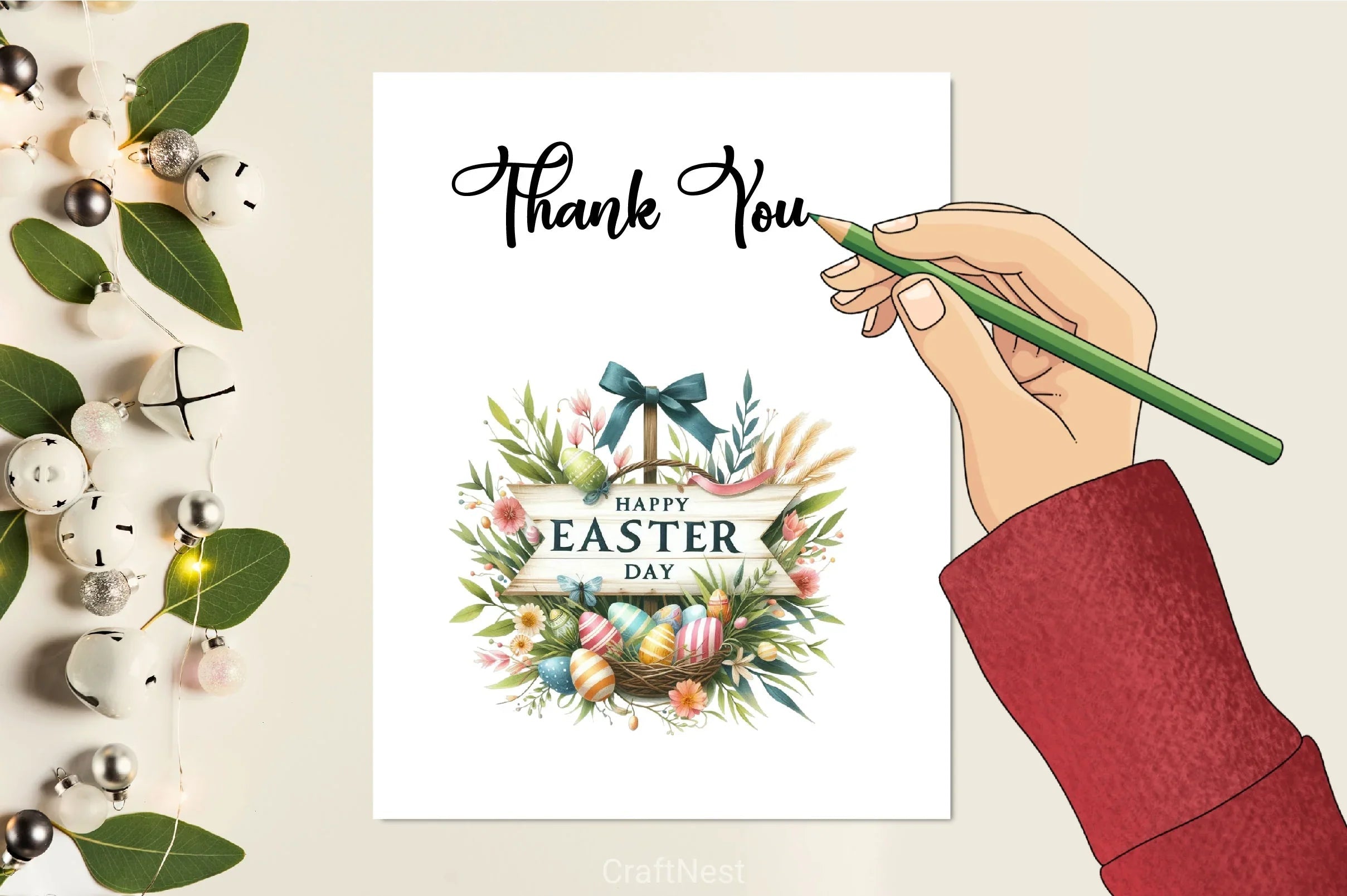 Easter Day Board Clipart Bundle - CraftNest - Digital Crafting and Art
