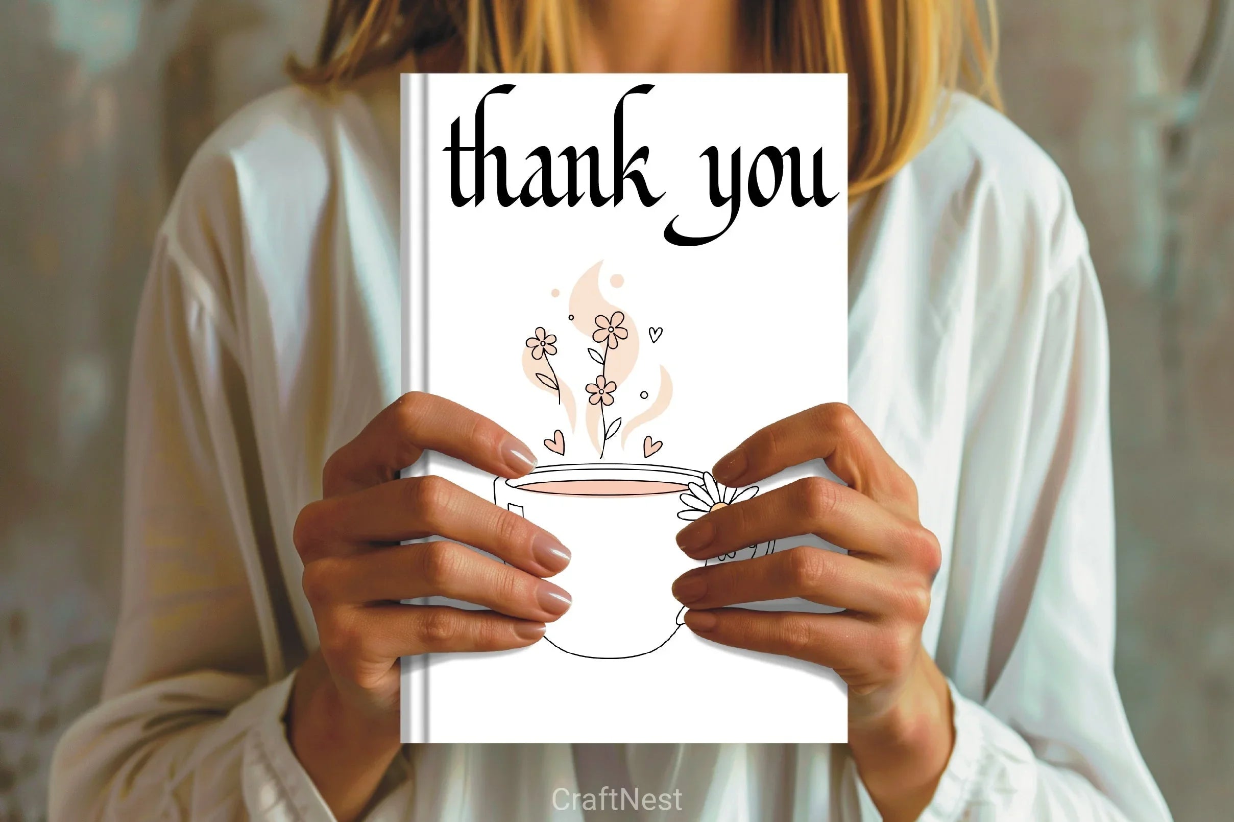 Cozy Tea Floral Steam & Daisy Clipart Bundle - CraftNest - Digital Crafting and Art