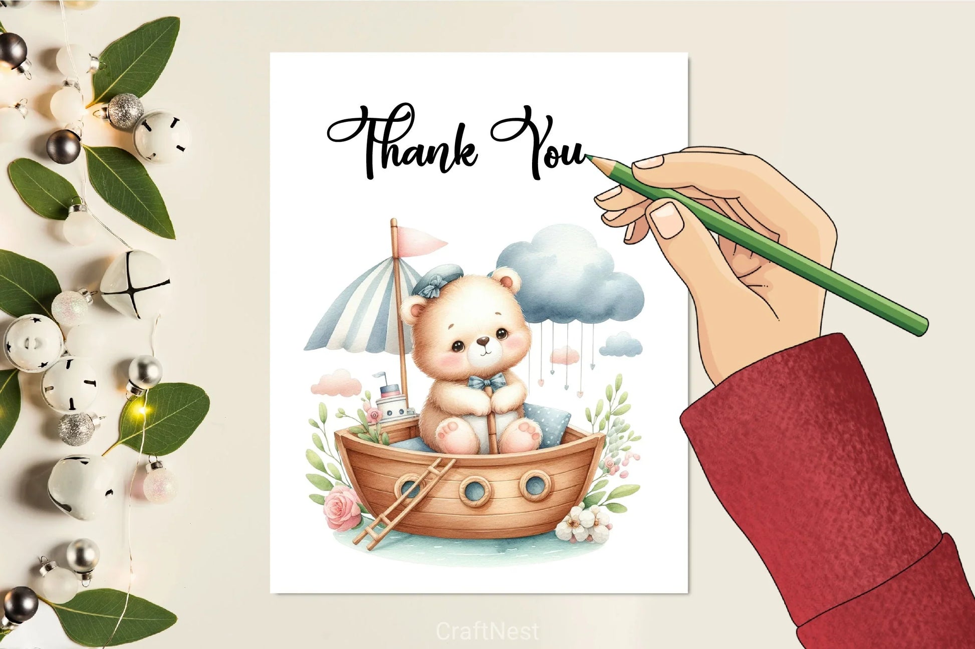 Cute Baby Animals Boat Clipart Bundle 20 - CraftNest - Digital Crafting and Art