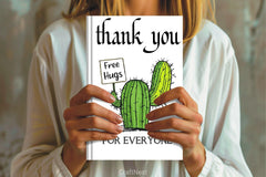 Free Hugs Cactus Clipart Bundle - CraftNest - Digital Crafting and Art