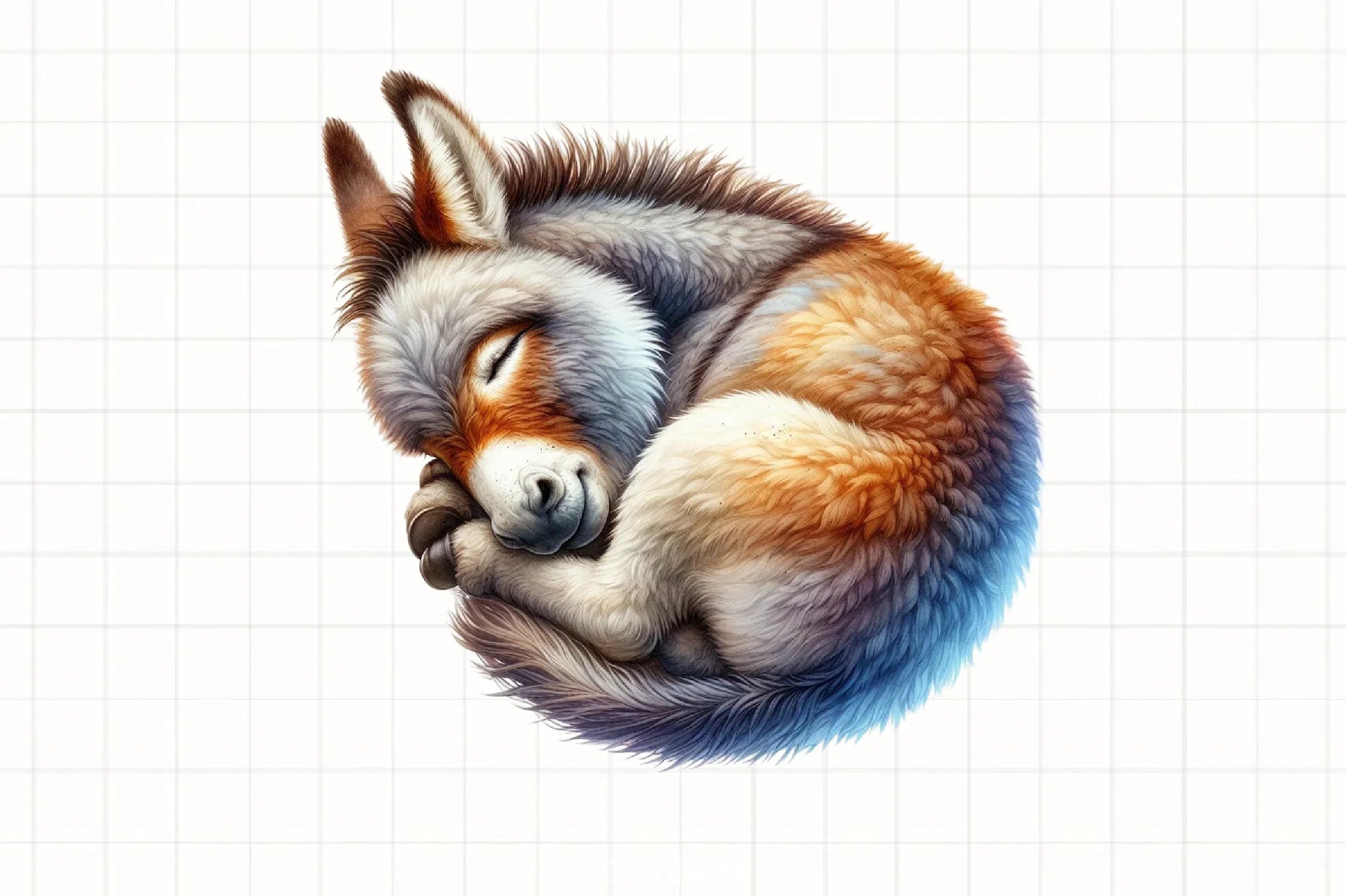 Farm Donkey Clipart Bundle - CraftNest - Digital Crafting and Art