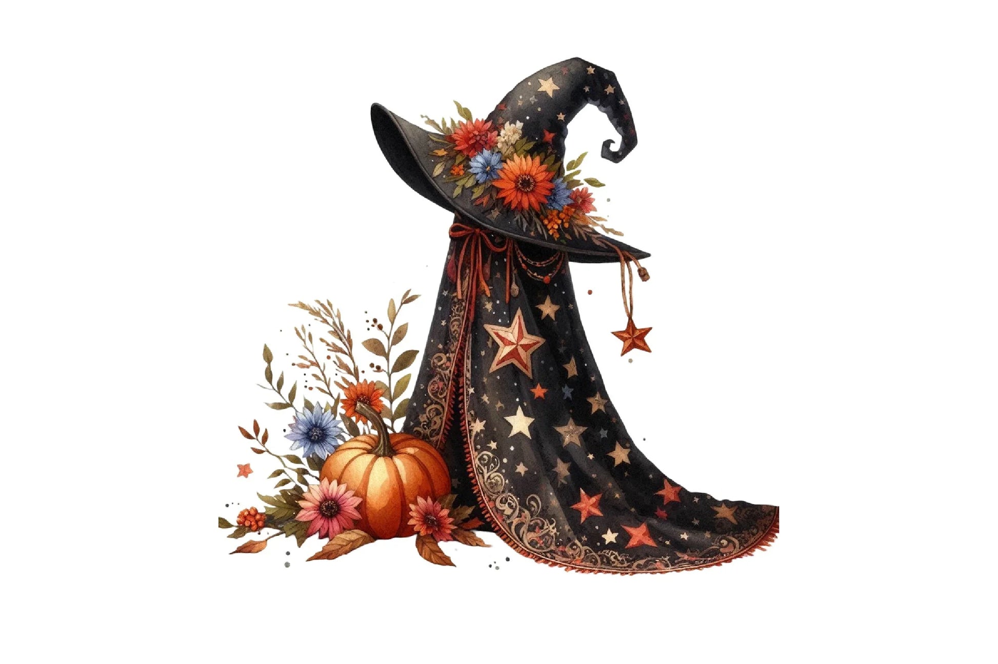 Witch Autumn Clipart Bundle - CraftNest - Digital Crafting and Art