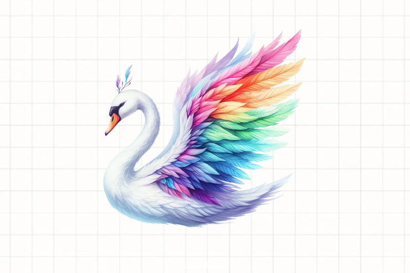 Rainbow Painted Animal Clipart Bundle - CraftNest - Digital Crafting and Art