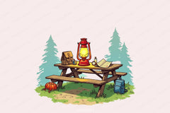 Camping Clipart Bundle - CraftNest - Digital Crafting and Art