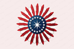 American Flag Clipart Bundle - CraftNest - Digital Crafting and Art