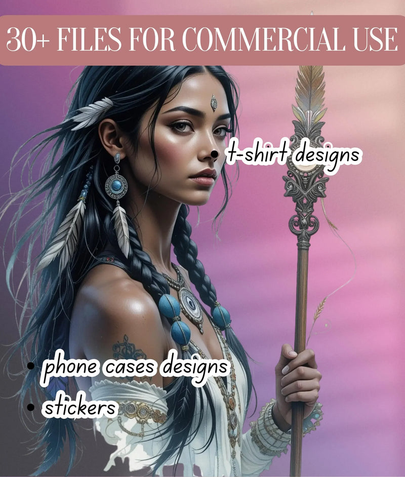 Shaman Clipart Bundle - CraftNest - Digital Crafting and Art