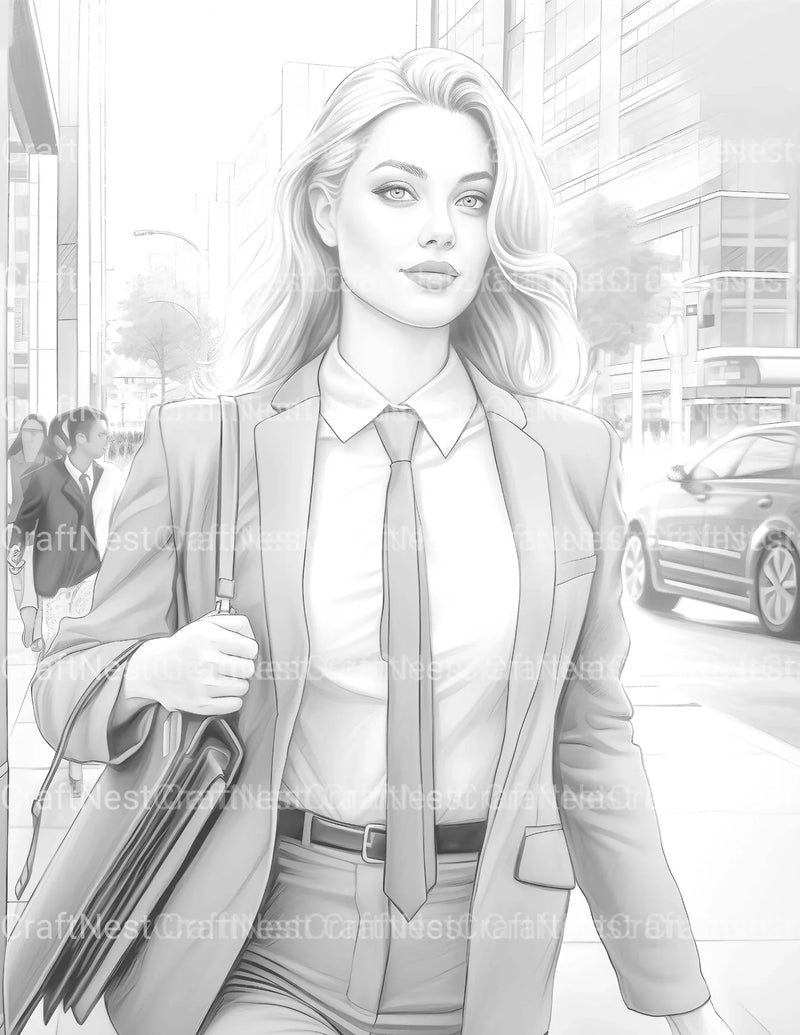 Kids Christmas Girl Coloring Book - CraftNest - Digital Crafting and Art