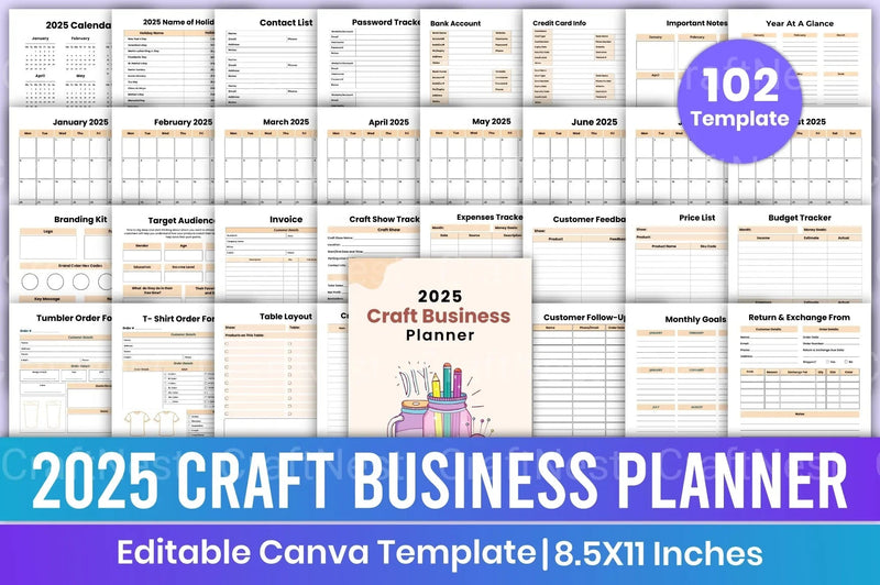 All-In-One Planner for Ultimate Organization - CraftNest - Digital Crafting and Art