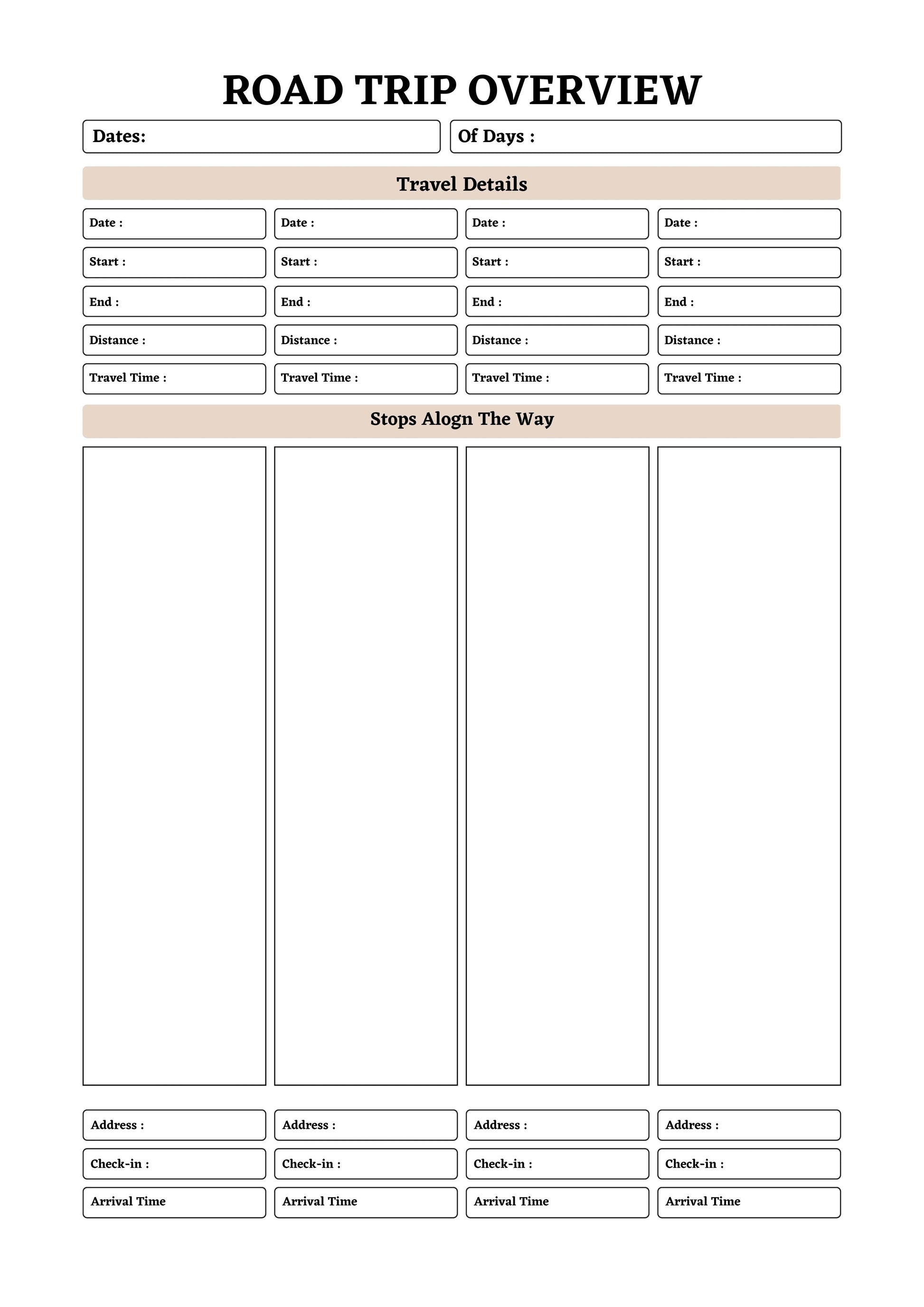 Travel Planner KDP Planner - CraftNest - Digital Crafting and Art