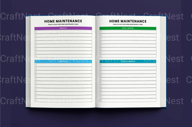 ADHD Cleaning Tracker: Stay Organized and Focused - CraftNest - Digital Crafting and Art