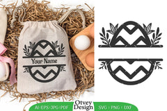 Easter Egg Split SVG Bundle 2 - CraftNest - Digital Crafting and Art