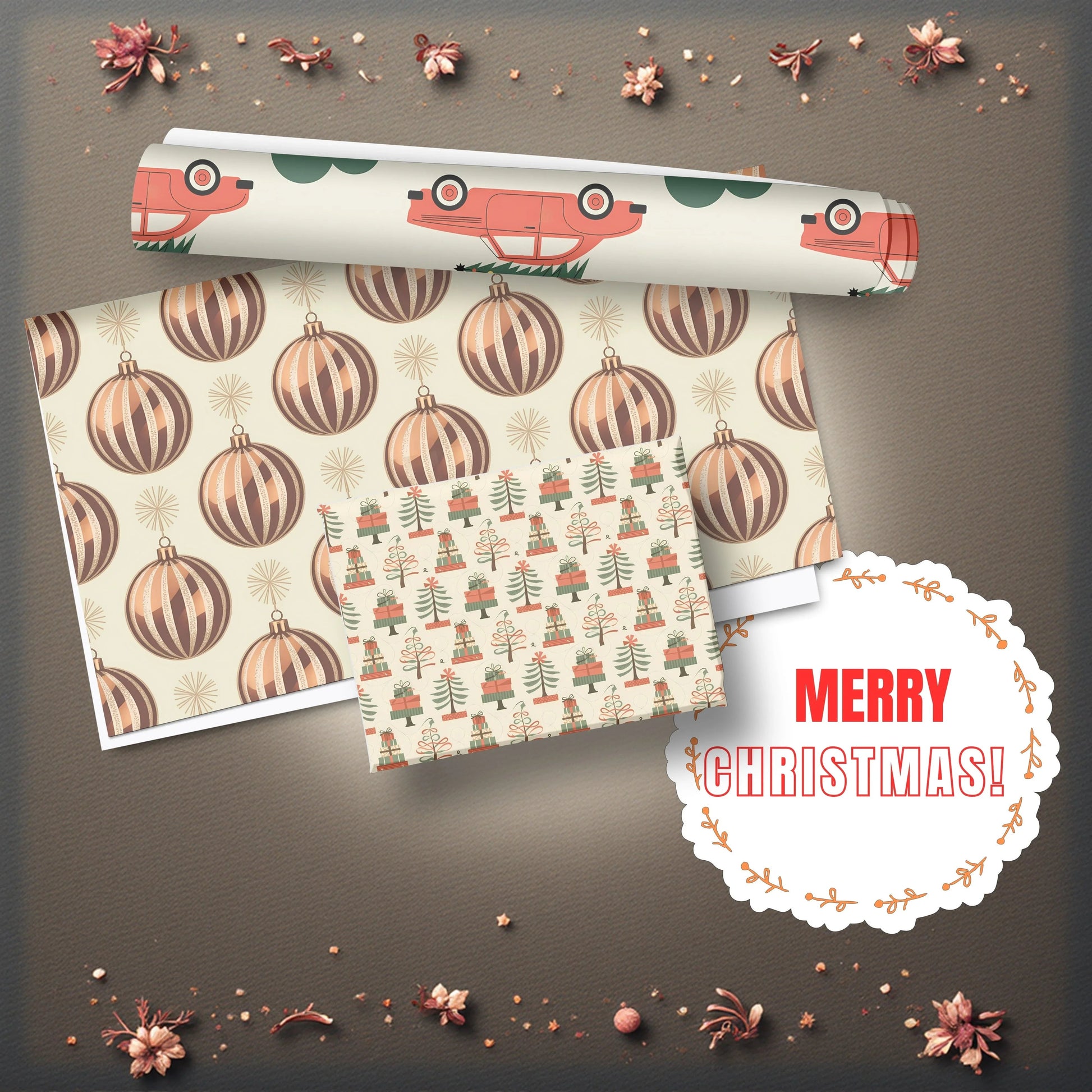 Vintage Christmas Clipart Bundle - CraftNest - Digital Crafting and Art
