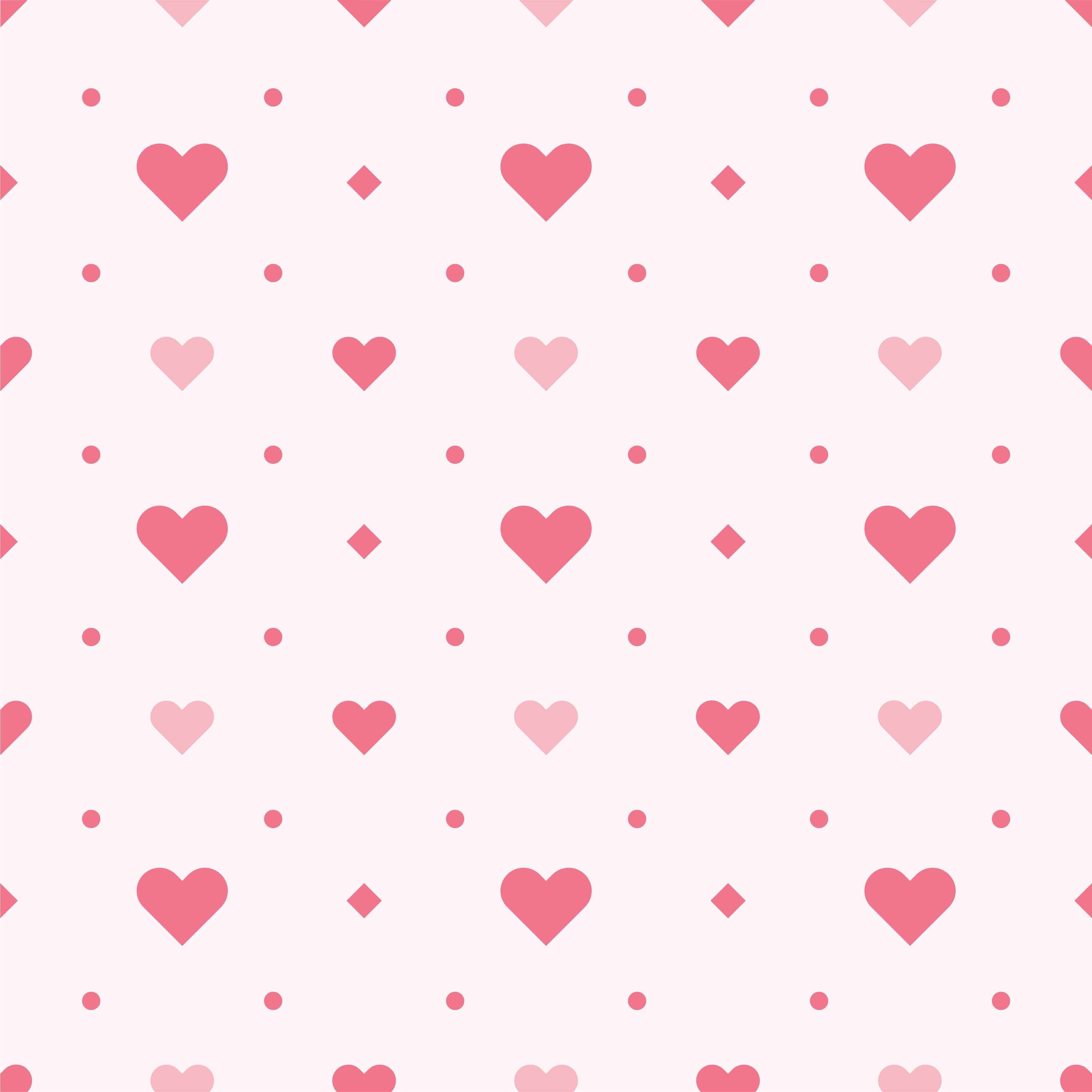 Valentine's Day Seamless Digital Paper
