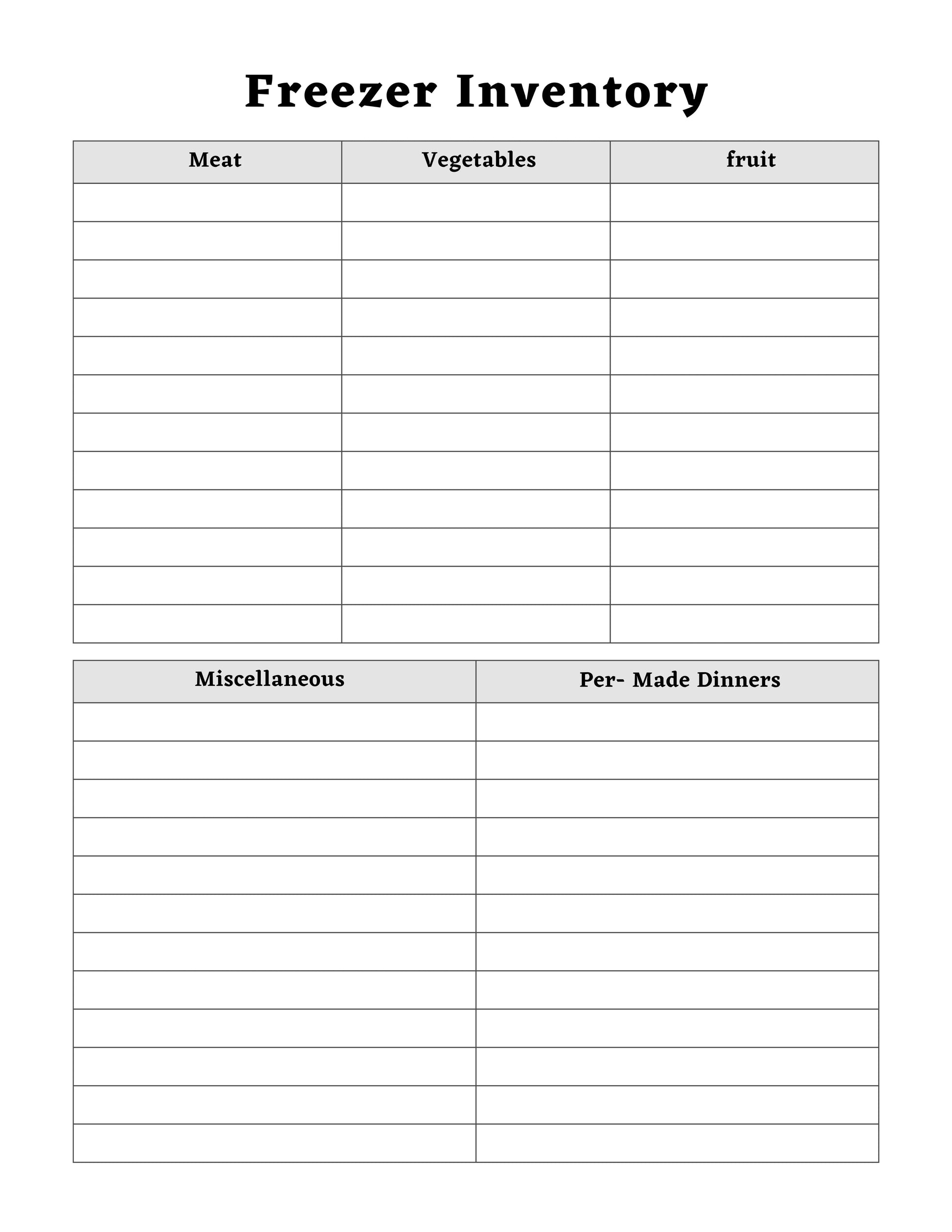 Meal & Pantry Planner KDP Planner - CraftNest - Digital Crafting and Art