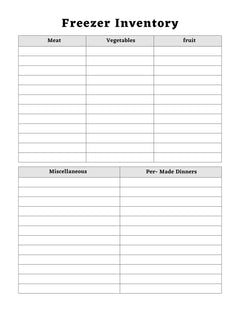 Meal & Pantry Planner KDP Planner - CraftNest - Digital Crafting and Art