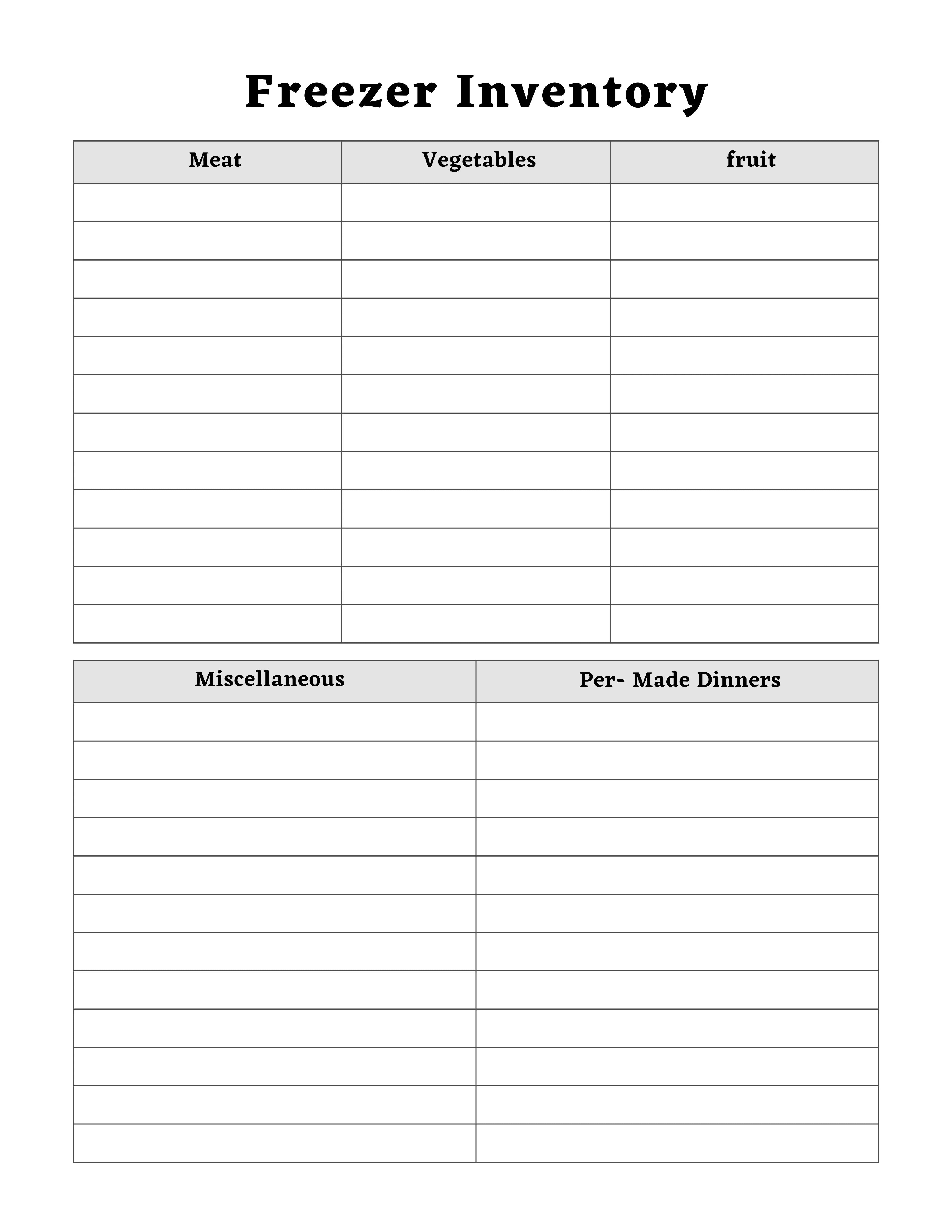 Meal & Pantry Planner KDP Planner - CraftNest - Digital Crafting and Art
