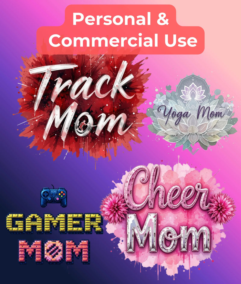 Mom Life Clipart Bundle - CraftNest - Digital Crafting and Art