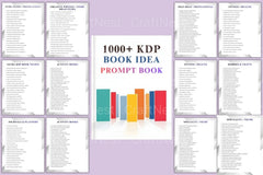 Creative KDP Book Idea Prompt Guide - CraftNest - Digital Crafting and Art