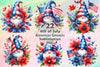 4th of July Gnome Clipart Bundle