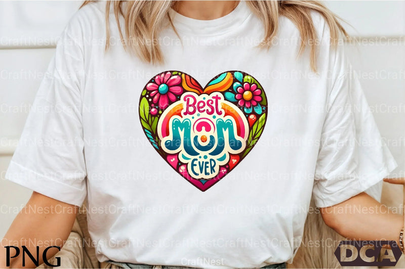 Best Mom Ever Clipart Bundle 1 - CraftNest - Digital Crafting and Art